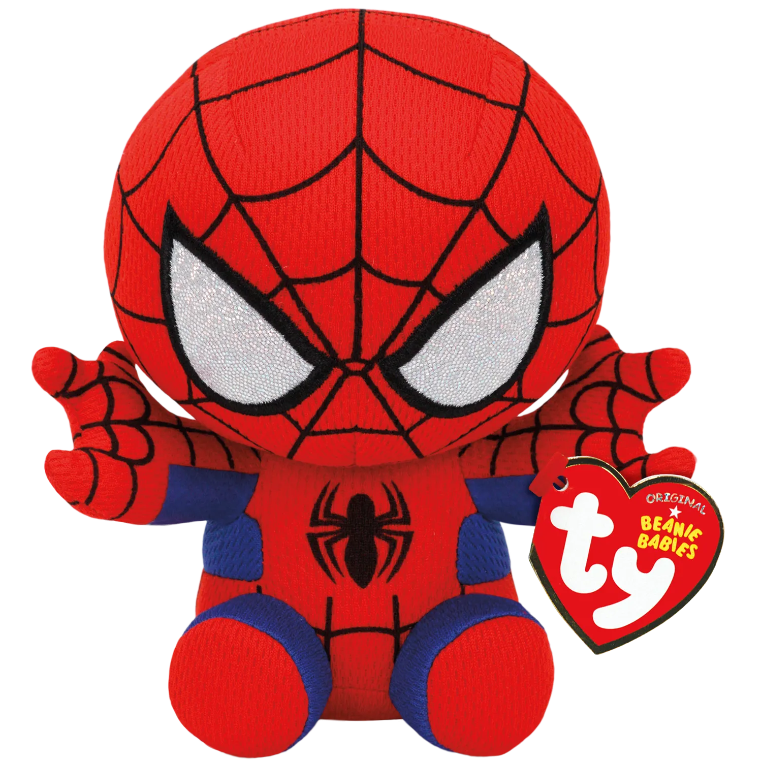 TY Beanie Boo Marvel Spider-Man Plush (Reg Size - 6 inches)