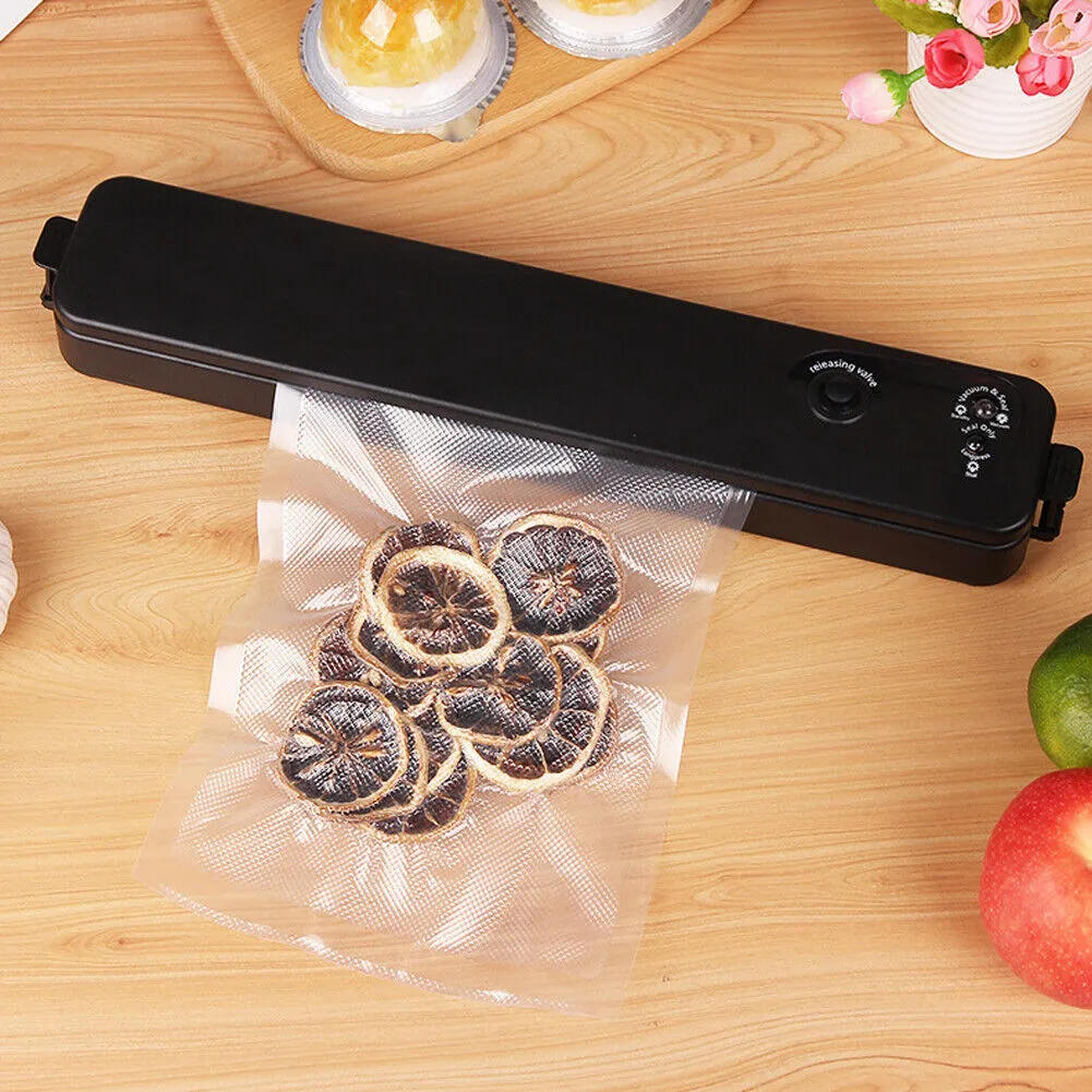 US Vacuum Sealer Machine Food Preservation Storage Saver Automatic With Seal Bag