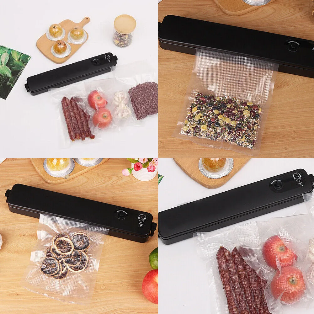 US Vacuum Sealer Machine Food Preservation Storage Saver Automatic With Seal Bag