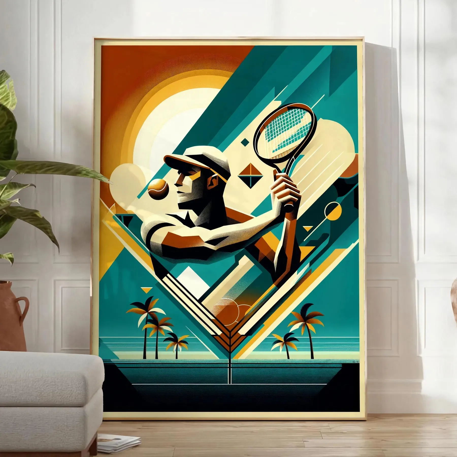 Vintage Tennis Poster 6