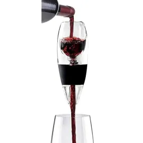 Vinturi Red Wine Aerator Includes Base Enhanced Flavors with Smoother Finish, Black