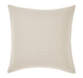 Vista European Pillowcase Pebble