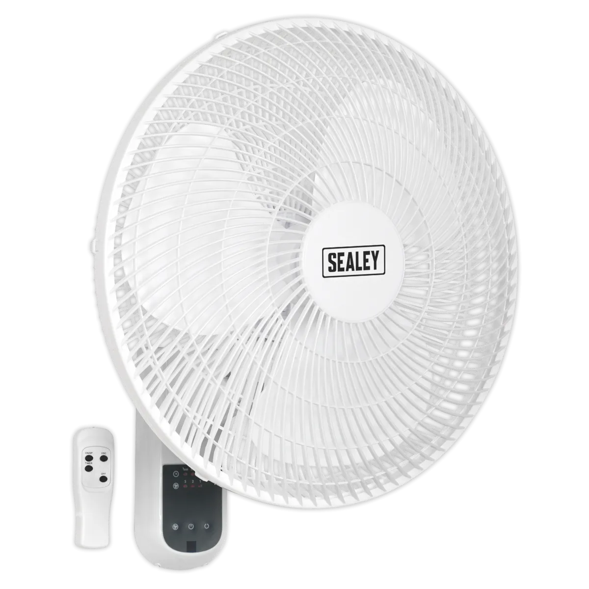 Wall Fan 3-Speed 16" with Remote Control 230V