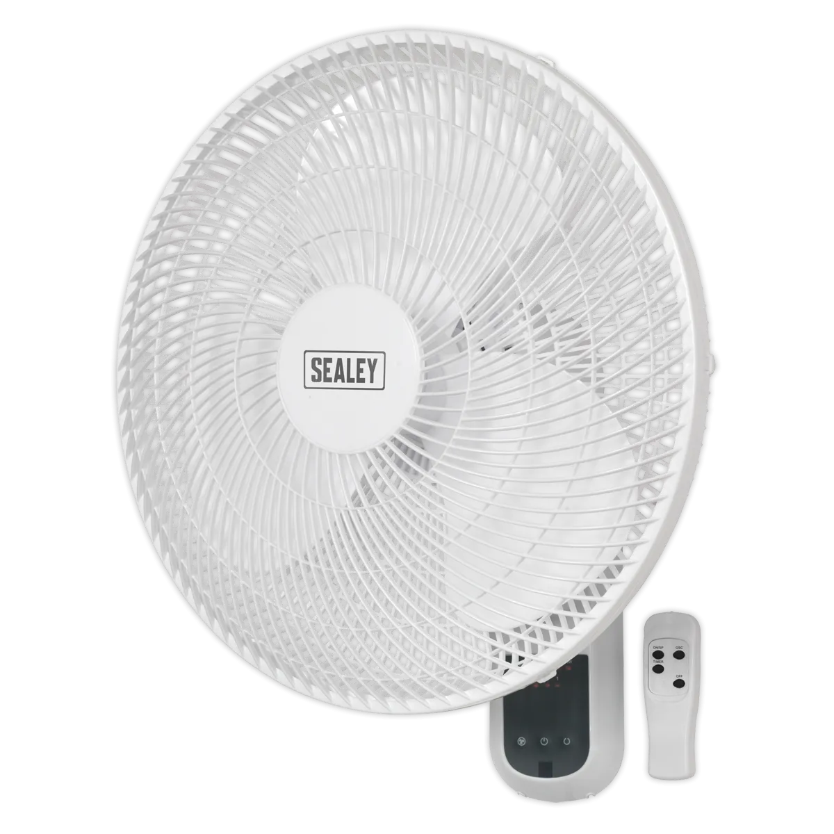 Wall Fan 3-Speed 16" with Remote Control 230V