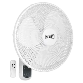 Wall Fan 3-Speed 16" with Remote Control 230V