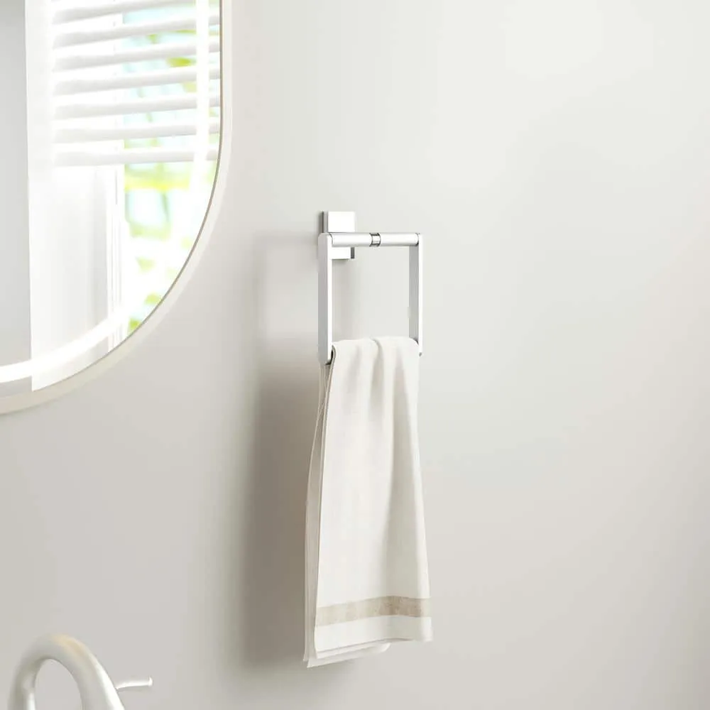 Wall Mounted Towel Ring with Embossing