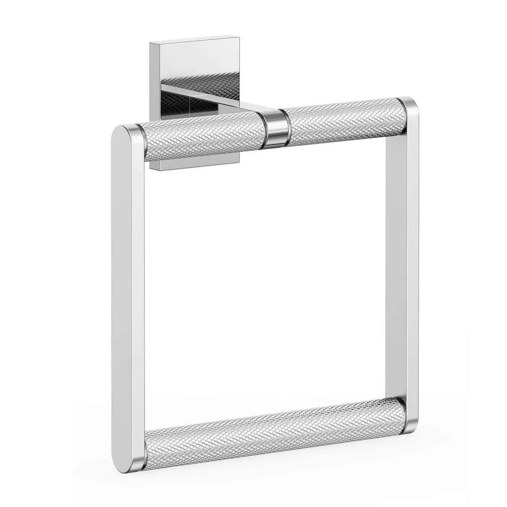 Wall Mounted Towel Ring with Embossing