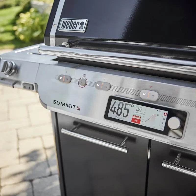 Weber Summit Smart FS38X 5-Burner Gas Grill with Side Burner