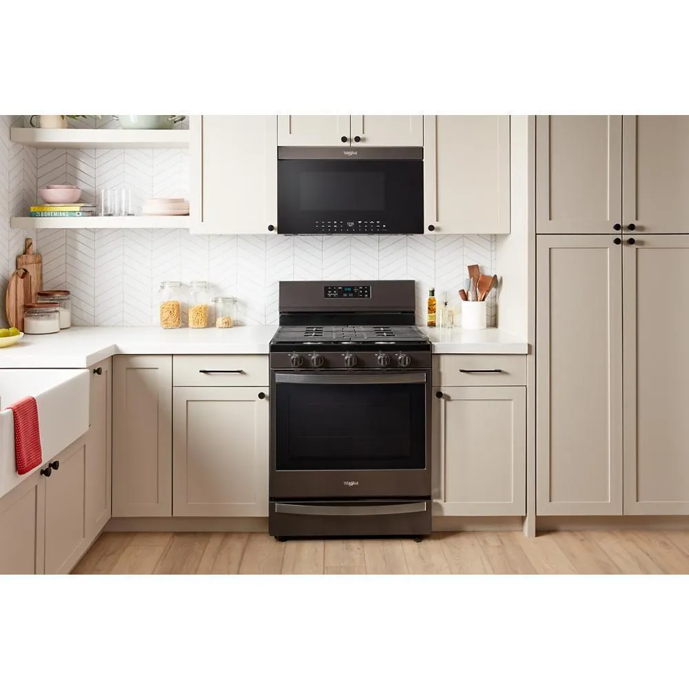 Whirlpool WMMF7330RV Air Fry Over- the-Range Oven with Flush Built-in Design