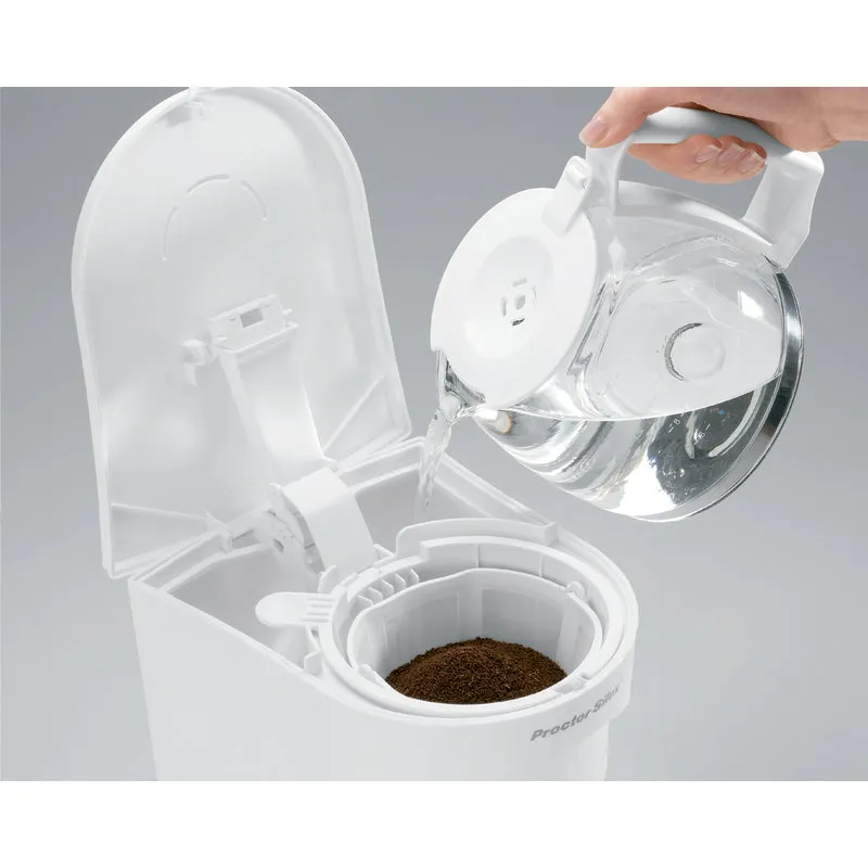 White Coffee Maker 12-cup 43501