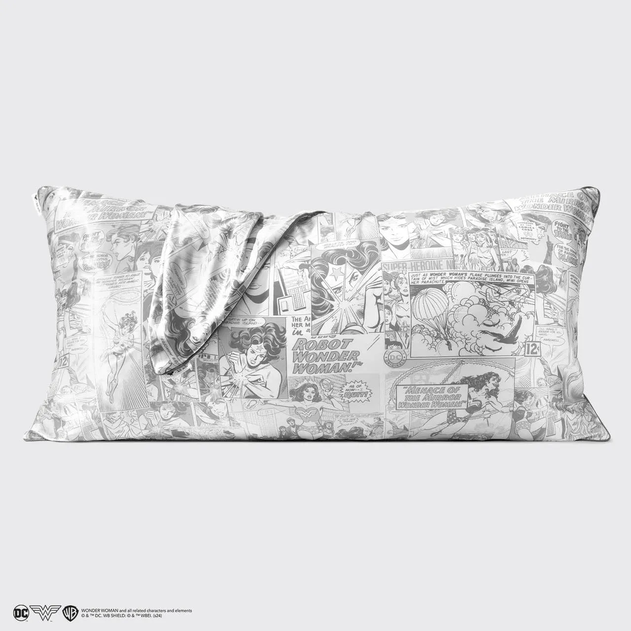 Wonder Woman x Kitsch King Pillowcase - Comic Print