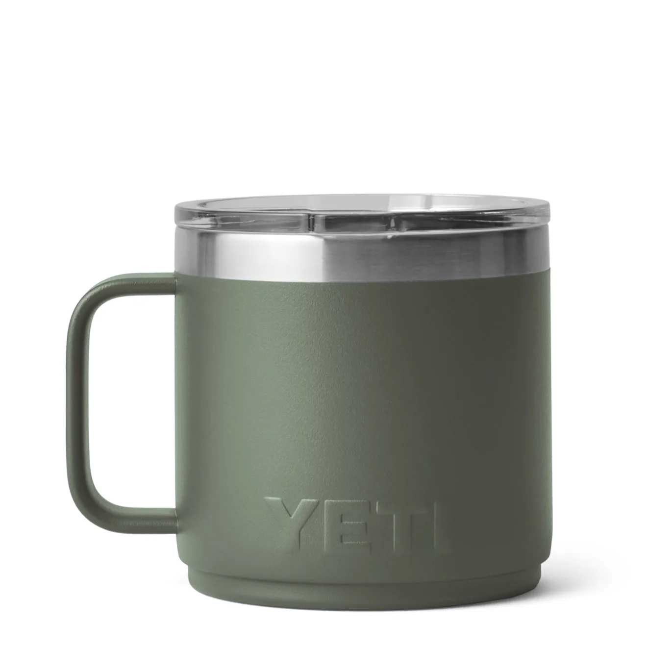 YETI Rambler 14oz Stackable Mug Camp Green